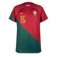 Moški Nogometni dresi Portugalska Rafael Leao #15 Domači SP 2022 Kratek Rokav